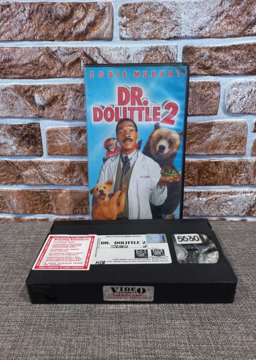 Kasety vhs wideo video.  Dr. Dolittle 2   VHS.