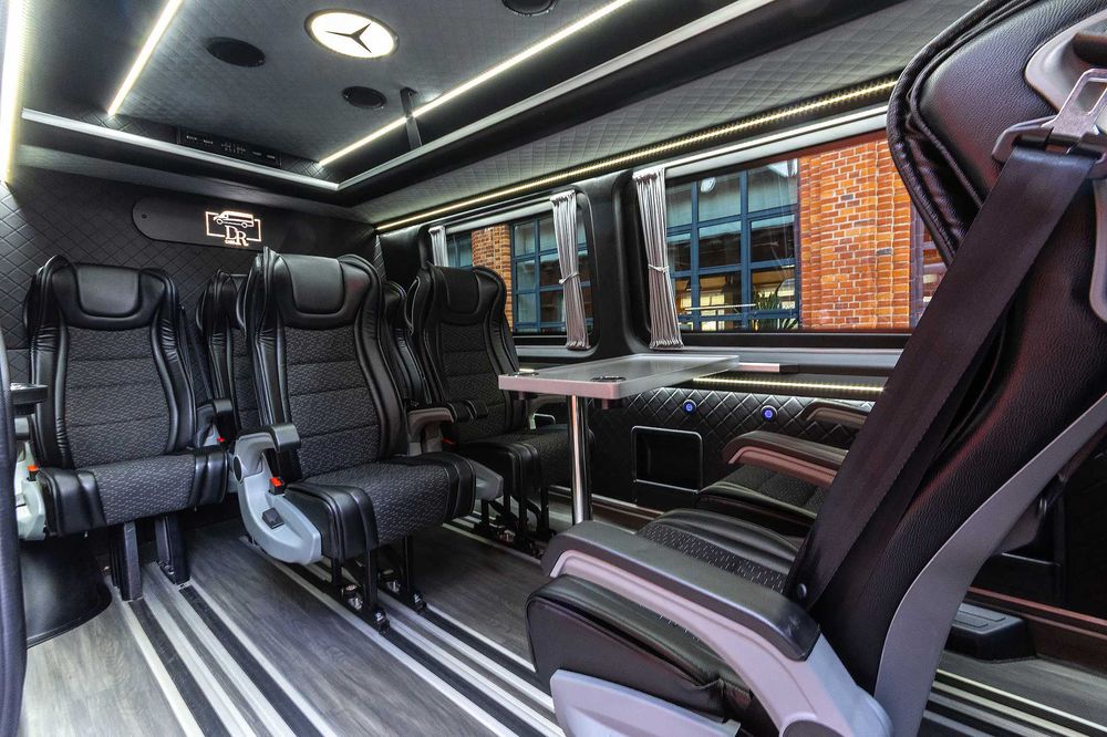 Bus wynajem MERCEDES SPRINTER VIP 9 Osobowy WINIETY w CENIE kat B 9 os