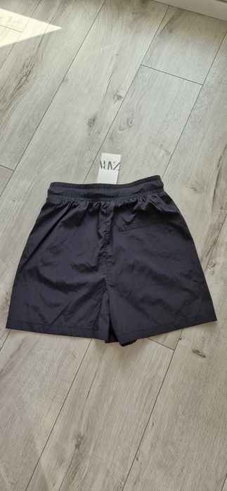 Zara krótkie spodenki szorty sportowe czarne