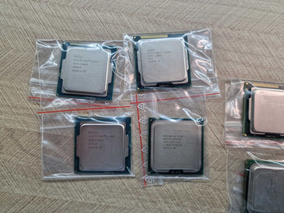 Procesory INTEL/AMD I7  I5  I3   I2  PENTIUM więcej info w opisie