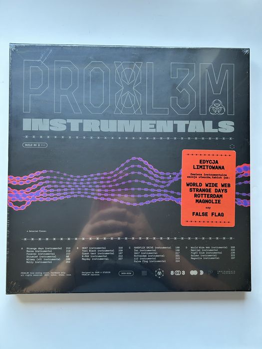 Winyl vinyl PRO8L3M - Instrumentals nowy folia 4LP