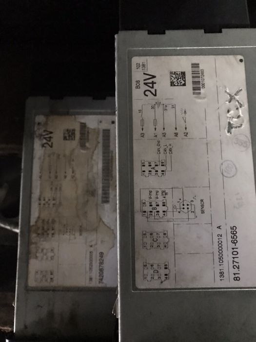 Тахограф siemens kienzle евро 5!!! MAN TGX TGA