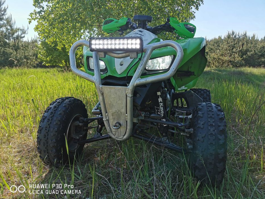 Kawasaki KFX 700 64mg po remoncie