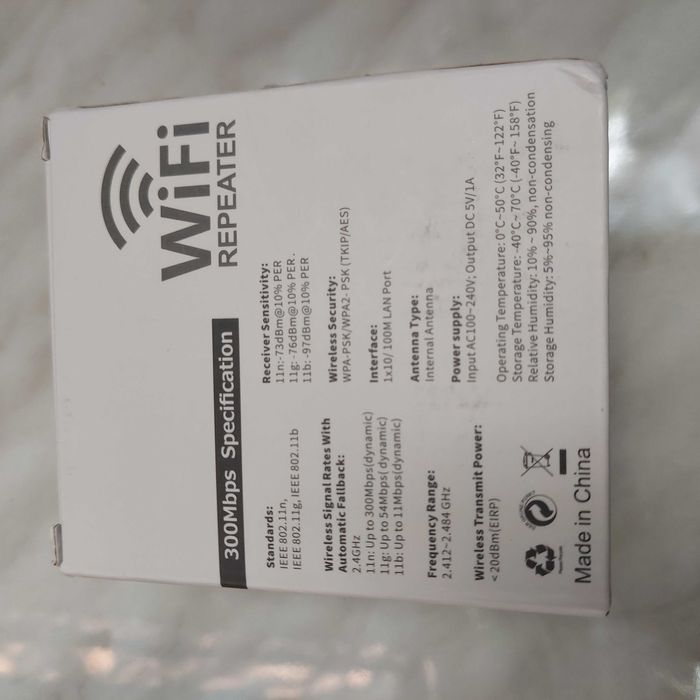 Усилитель WiFi сети, репитер Вайфай сигнала от роутера интернета