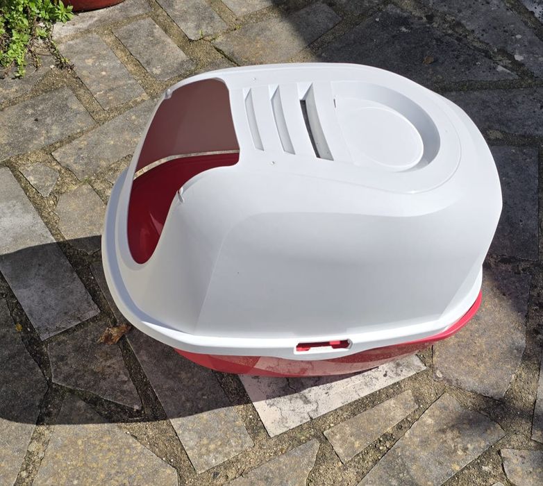 Caixa de areia por gatos