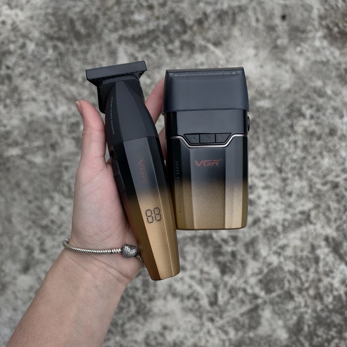 Набір тример + шейвер VGR ! Професійний!