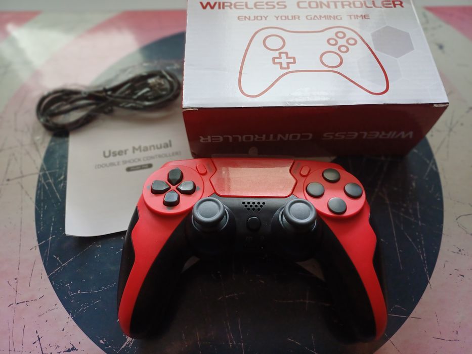 New Red Wireless PS4 Controller64751287811202122