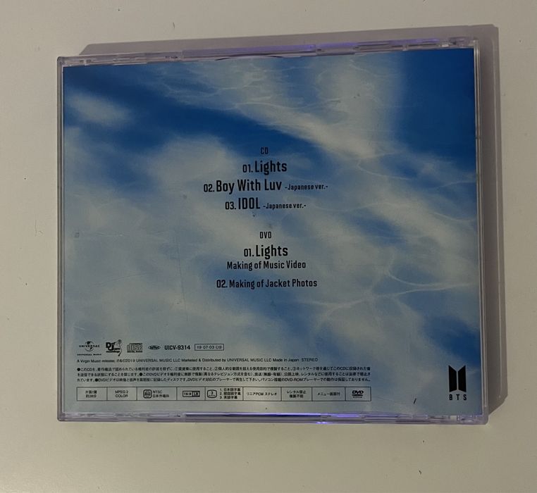 Lights / Boy With Luv - Bts Cd
