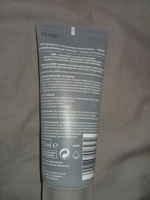 Fito - żel do nóg, ekspresowe wsparcie i nawilżenie Ziaja Sport