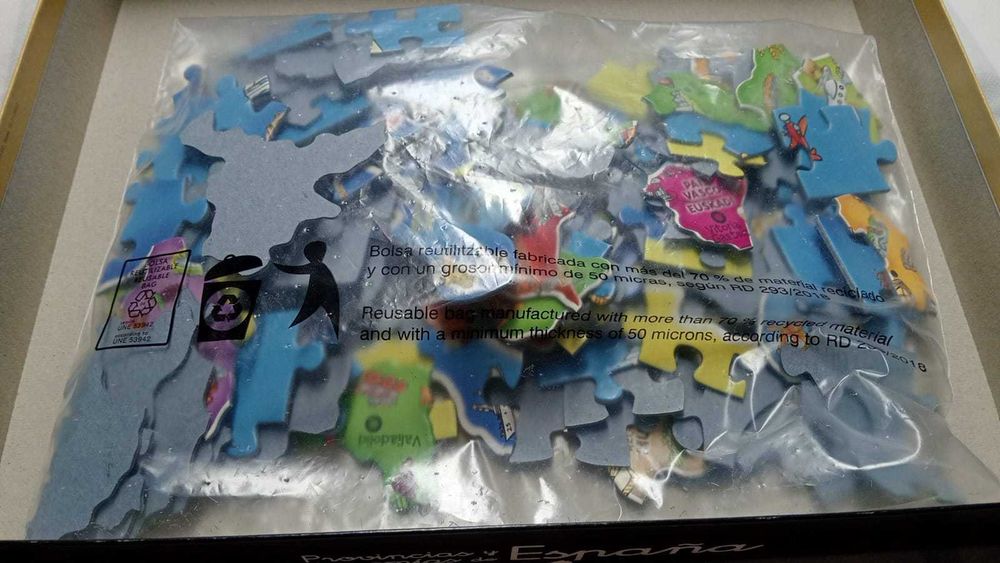 Puzzle Educativo Diset – Províncias e Autonomias de Espanha (137 Peças)