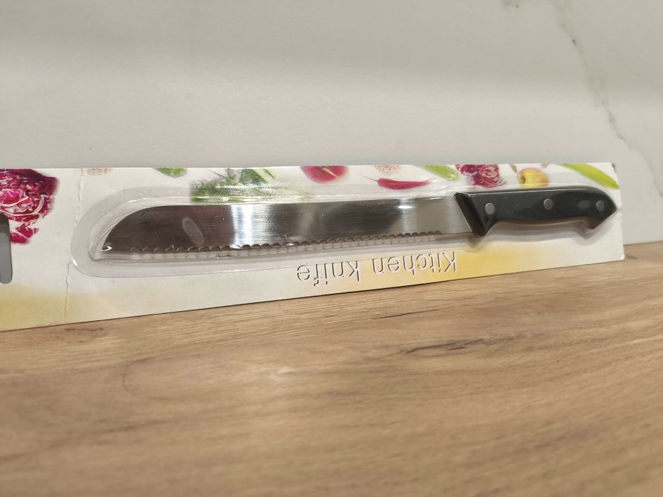 NOWY Nóż do Chleba Kuchenny Przybory Wysyłka InPost Paczkomat