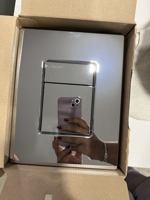 Placa acionamento grohe