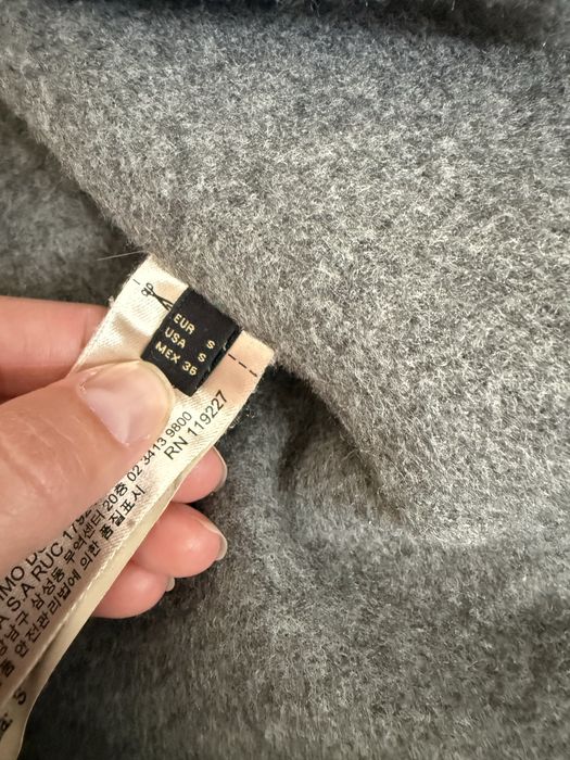 Massimo Dutti S. 34-36 пальто вовна-кашемір тренч