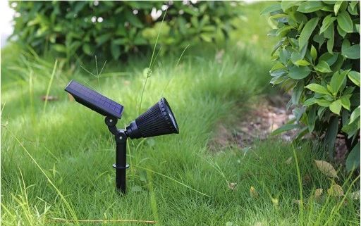 ogrodowa lampa solarna 4 led reflektor 200lm spot