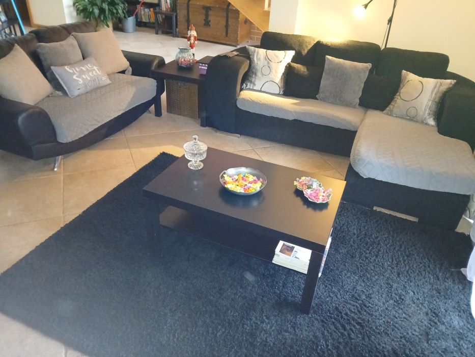 Conjunto sofas chaise longue