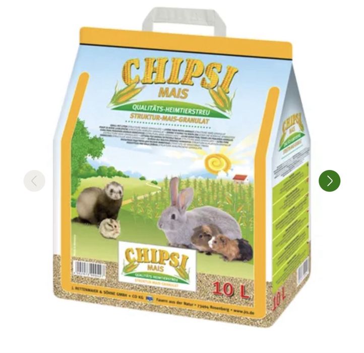 20kg  chipsi granulat kukurydziany