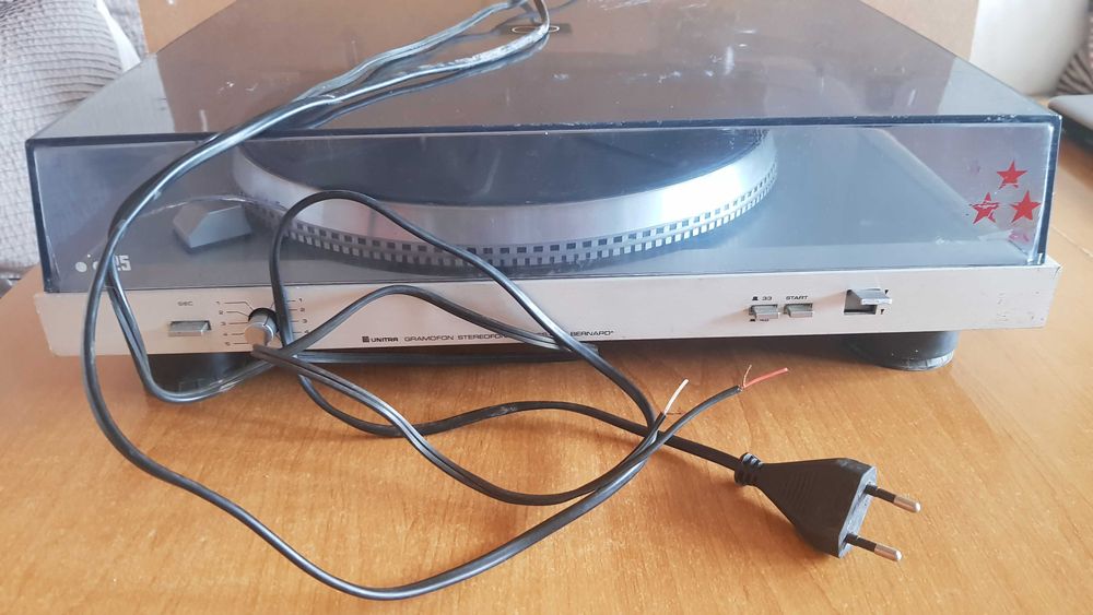 Gramofon Stereo UNITRA BERNARD GS-438 Srebrny