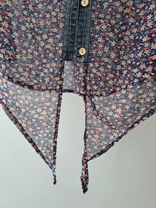 Blusa mulher ganga e transparencia s