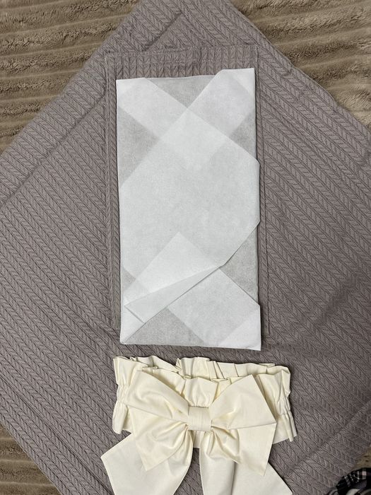 Конверт на виписку з підтримкою хребта (знімна кокосова вставка)