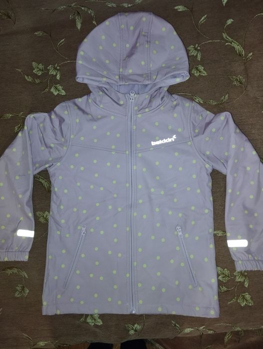 Куртка софтшел для дівчинки