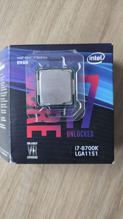 Procesor Intel Core i7-8700k