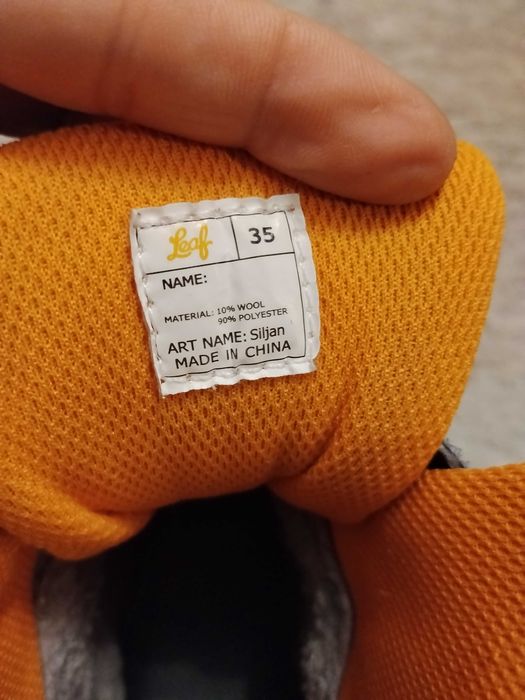 Śniegowce Leaf rozm 35 chłopięce zimowe