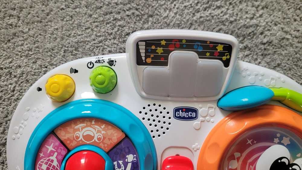 Chicco Dj Scratchy muzyczne centrum konsola pianinko
