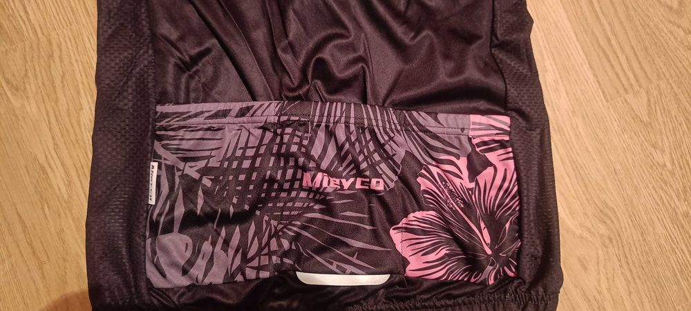 Zestaw kolarski damski spodnie koszula