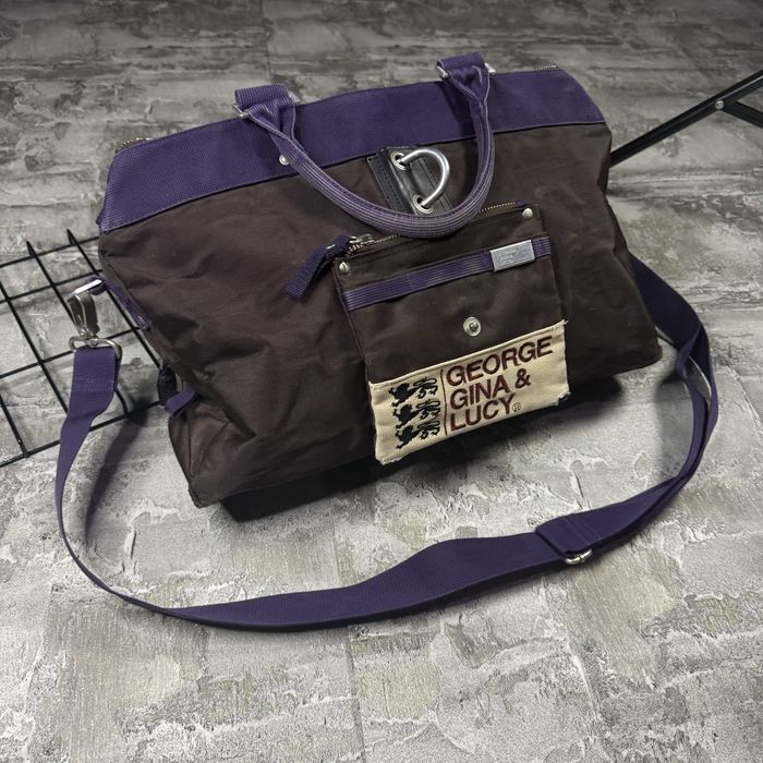 Гарна вінтажна сумка Ggl, george gina lucy bag, ггл, джджель, винтаж архив  опиум готіка vintage opium sk8 y2k