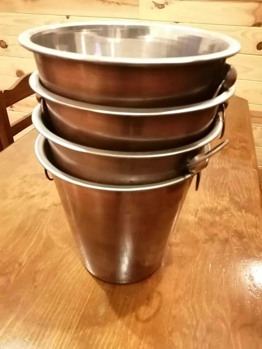 Baldes de gelo / Frapés em inox