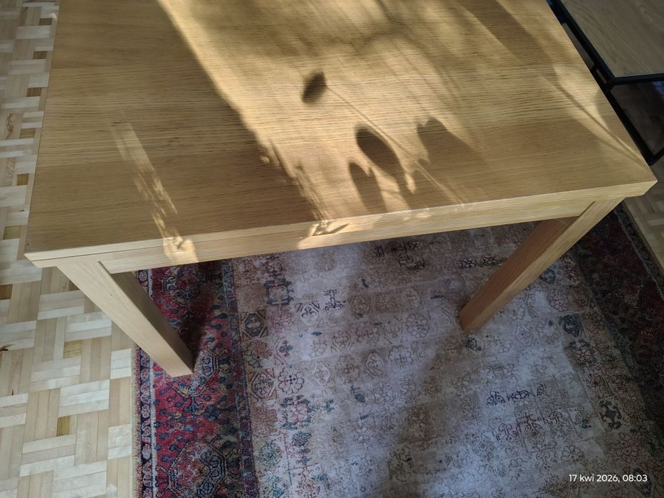 Stół rozkładany Bjursta Ikea brązowy