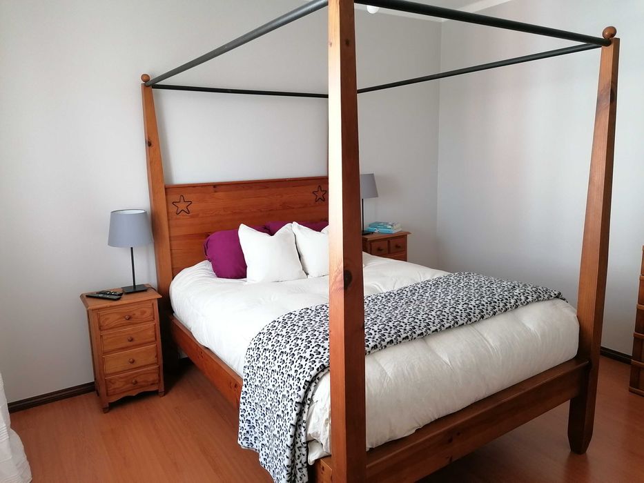 Cama de casal dossel Loja Gato Preto