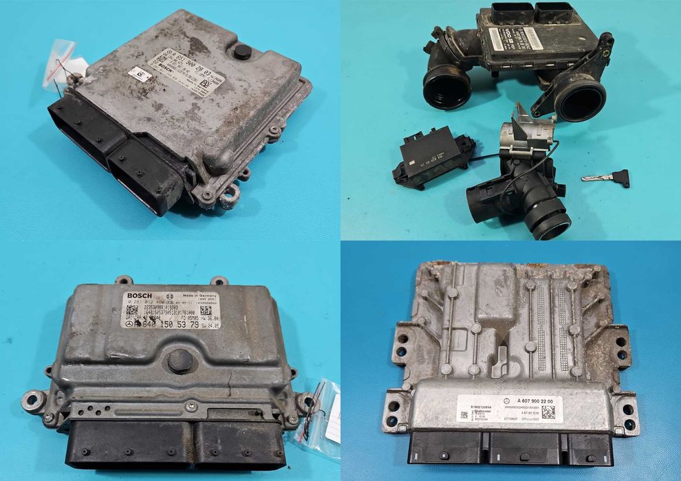 ЕБУ блок керування двигуна Mercedes A B C CLS E GL GLA ML R S Vito