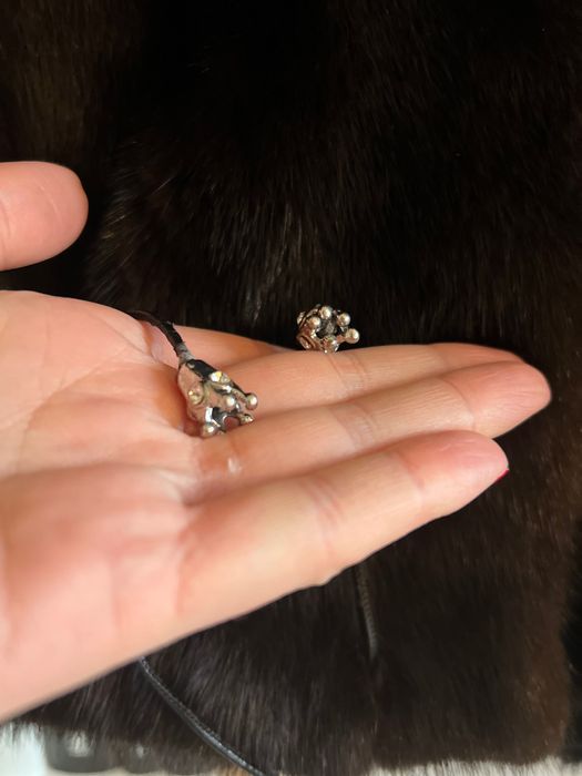 R&J Luxury luksusowa kurtka futro z kapturem z norek M/L nowa 2000Euro