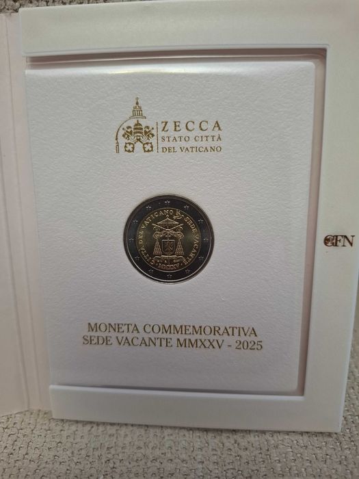 Moeda 2€ Sede vacante 2025