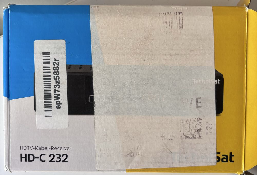 HD-C 232 to cyfrowy odbiornik kablowy HDTV marki TechniSat.