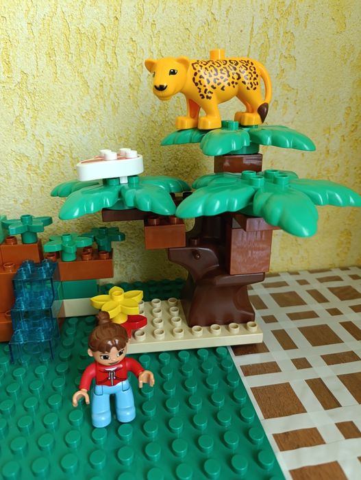 Lego Duplo Safari 6156. З великою будівельною пластиною