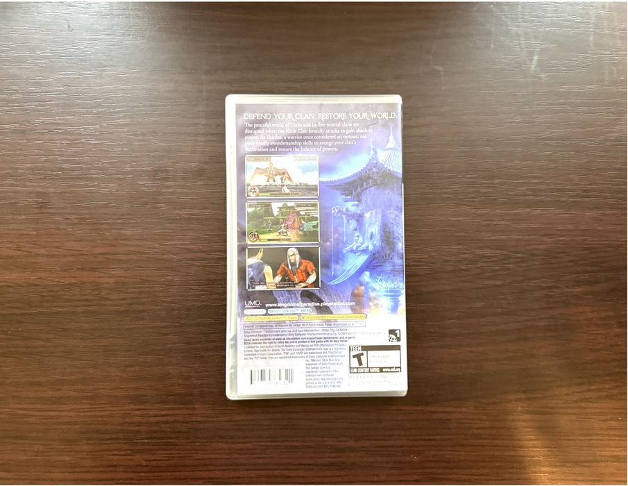 kingdom of paradise psp