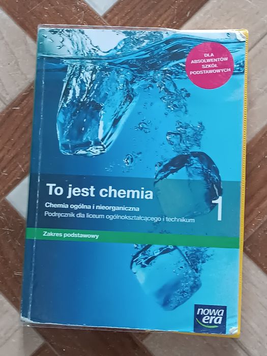 Podręcznik do chemii 1 to jest chemia