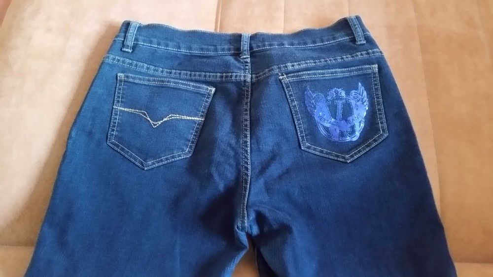 Spodnie damskie jeansowe VERSACE rozm. 42