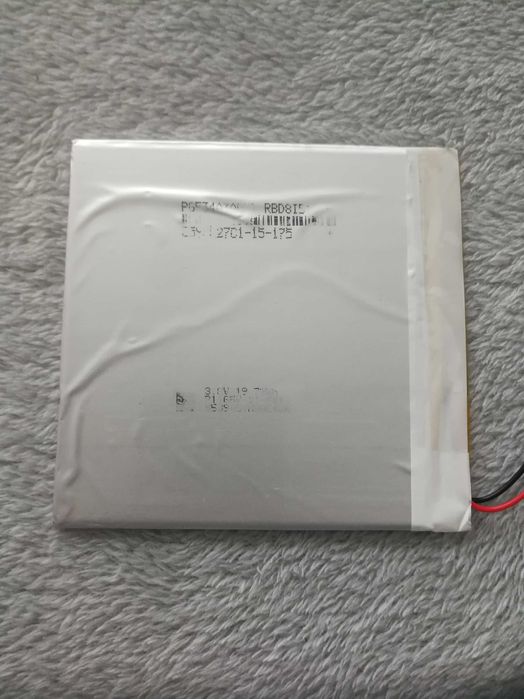 Bateria tablet 6500 mah, 3,7V. 100x105x3 mm