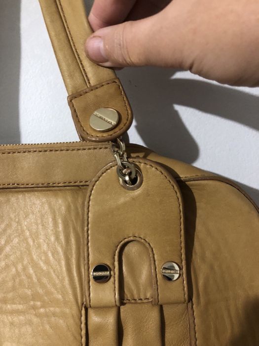 Кожаная сумка женская