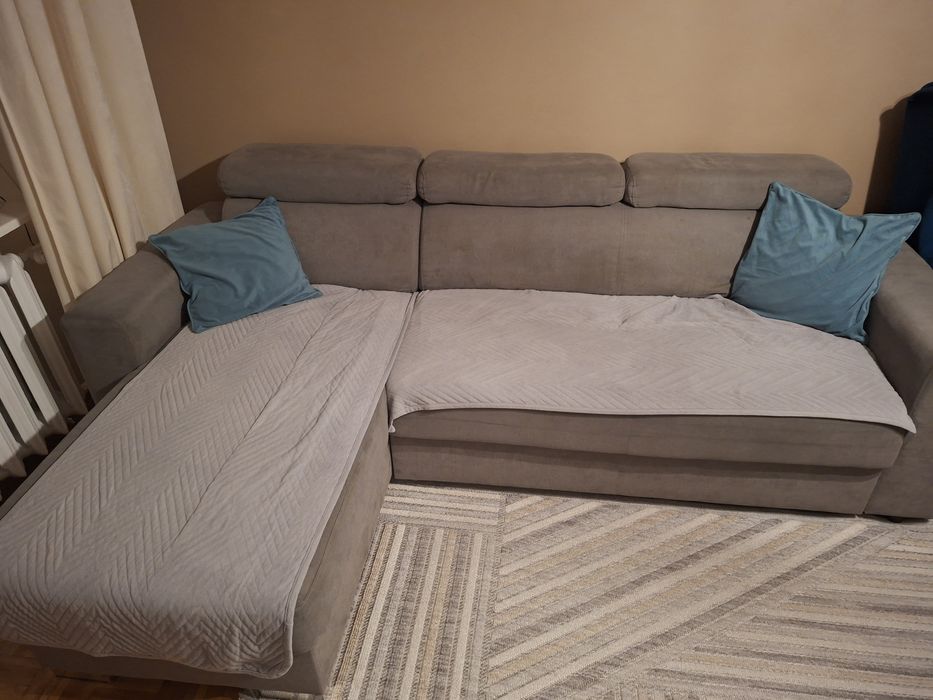 Kanapa narożna uszkodzona