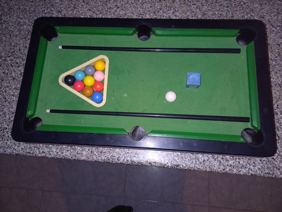 Brinquedo - Mesa de snooker para criança