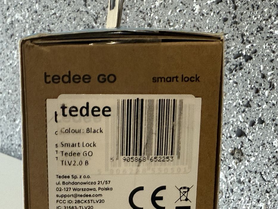 Inteligentny Smart Zamek do drzwi Tedee Go 2 GO2 Nowy