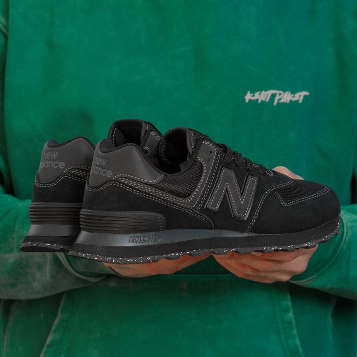 !!WOW!! New Balance 574 Classic Black | 38 39 40 41 42 43 44 45