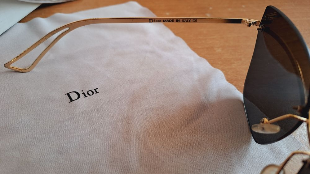 Okulary przeciwsłoneczne Dior metallic
