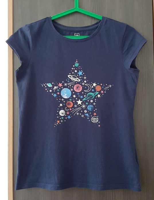 Tshirt dziewczęcy GAP, rozm. 152-158 cm