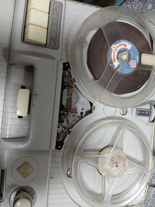 Leitor de bobines antigo