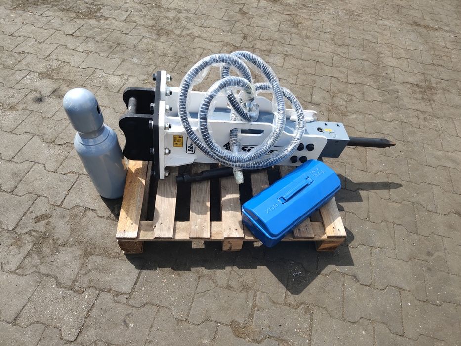 Młot hydrauliczny do mini koparki JCB Kubota Cat yanmar 93kg nowy